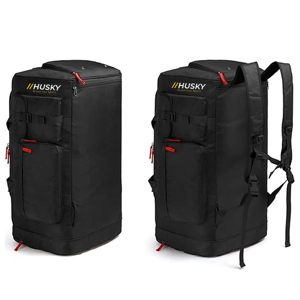 HUSKY SPORTSWEAR High Quality Polyester Convertible <b>Backpack</b> Duffel Zipper Hasp Camouflage Anti-Theft USB Charging Comfortable - Product Image 2