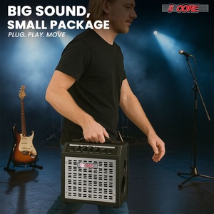 5 Core Guitar Amp 20W Electric Portable <b>Mini</b> Amplifier w Built in 6.5" <b>Speaker</b> Aux Headphone Jack - Product Image 2
