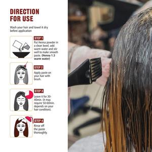 สีผมแดงธรรมชาติคุณภาพส่งออก 1000 กรัม สีผมติดทนนานสำหรับผู้ชายและผู้หญิง มีจำหน่ายในราคาที่แข่งขันได้ - Product Image 3