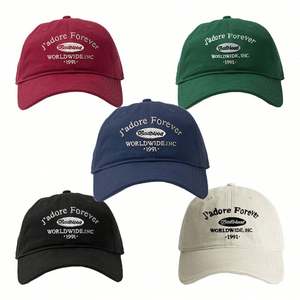 Gorra de Béisbol de Diseño Hip Hop Casual con Logotipo Personalizado, Gorras de Béisbol de Primera Calidad con Estampado Retro y Bordado Personalizado - Product Image 4