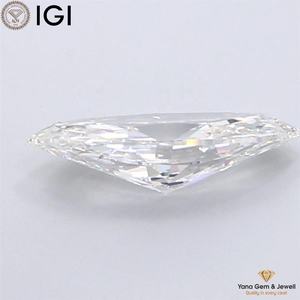 Diamante de Corte Marquesa de 4.50 Quilates, Cultivado en Laboratorio, CVD, Color F, Blanco Puro VVS2, 17.11 MM, Certificado IGI, Ideal para Joyería - Product Image 4
