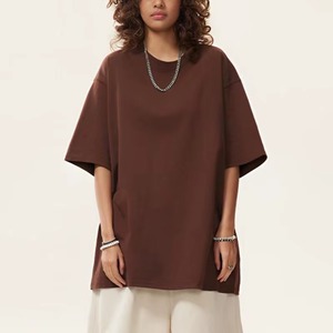 Camisetas de Cuello Redondo de Poliéster con Serigrafía, Estilo Urbano, Transpirables, Ecológicas, Unisex, Corte Holgado, Impresión Personalizada - Product Image 3