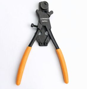 Ring Bending <b>Pliers</b> Flat Stock Wire Shaping 5 Inch High Quality Precision Jewelry Forming Stainless Steel LUMINEX IMPEX - Product Image 1