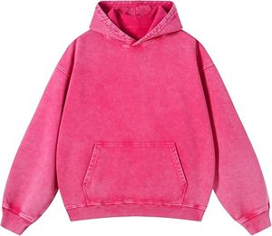 Sudadera con Capucha Azul Marino Oscuro, de Algodón, Lisa, Casual para Adultos, para Todas las Temporadas, Sudadera Promocional, Estilo Vintage, Talla Grande - Product Image 2