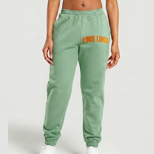 Pantalon de jogging décontracté pour femme, le plus vendu, 100 % coton, molleton 360 GSM, avec contraste en dentelle, qualité supérieure - Product Image 6