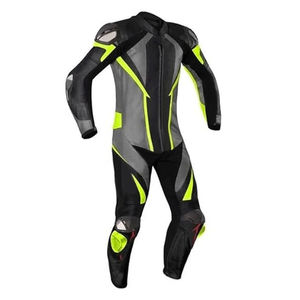 Traje de Motociclismo de Cuero Personalizado, de Una Pieza, Protector, Resistente al Viento, con Protección de Nivel 2 CE, Unisex - Product Image 4