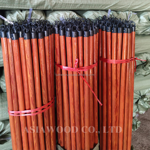 Limpieza del hogar 2 en 1 hierba portátil suave escoba de madera mango largo fregona escoba de suelo de Vietnam - Product Image 6