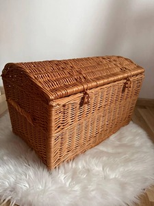 Premium Handwoven Storage Trunk Suitable For Keepsakes <b>Books</b> Accessories And Home Organization Storage <b>Box</b> From India - Product Image 2