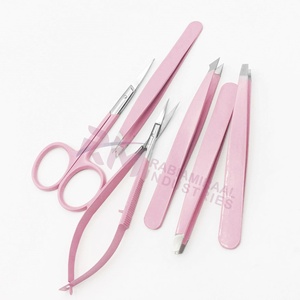 Pinzas para Cejas RMI, 2 Piezas, Pinzas con Brillo, Juego de Pinzas para Cejas Inclinadas, Color Negro - Product Image 5