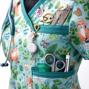 Uniformes Médicos Personalizados al por Mayor, 100% Algodón, Transpirables, Antiarrugas, de Secado Rápido, Fabricante OEM, Suministro Directo de Fábrica - Product Image 4