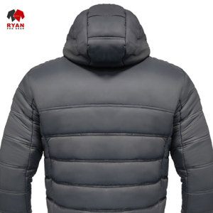 เสื้อแจ็คเก็ตพัฟเฟอร์คุณภาพสูงแบบสั่งทำพิเศษสำหรับผู้ชาย วัยรุ่น และเด็ก  ออกแบบสีและโลโก้ได้ตามต้องการ ป้องกันรอยยับ - Product Image 3