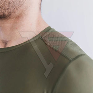 Camiseta Deportiva Personalizada para Hombre, Elástica, de Secado Rápido, para Entrenamiento - Product Image 4