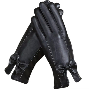 Gants en cuir tendance, respirants, ultra doux au toucher, pour femmes - Product Image 3