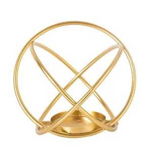Trendy Metal Tealight Holder Diwali Decor Modern Style Candle <b>Stand</b> Living Room Decoration - Product Image 5