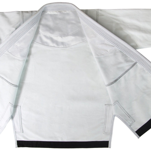 Uniforme de Karate de Poliéster/Algodón Ligero, Suave y Ecológico, Precio de Fábrica, Venta al Por Mayor, para Entrenamiento de Combate, Alta Calidad, Unisex - Product Image 6