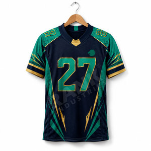 Maillot de football américain de qualité supérieure, service OEM, maillot de football américain élégant avec coupe athlétique - Product Image 3