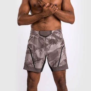 Shorts Personalizados GREY STITCH para UFC y MMA, Sublimación de Alta Calidad, Elásticos en 4 Direcciones, Transpirables, de Secado Rápido, Poliéster y Spandex - Product Image 1