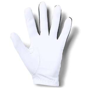 Genuine Leather Custom Design Breathable Hand Grips Golf Gloves Factory Made Custom Size White Worn on Left Hand - Product Image 6