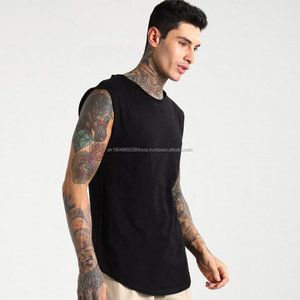 Camiseta Deportiva Personalizada para Hombre, de Secado Rápido, Informal, de Poliéster, sin Mangas, para Maratón, Entrenamiento, con Logotipo en la Espalda - Product Image 1