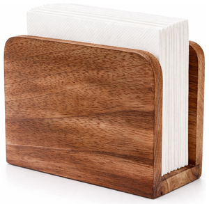 Portarrollos de madera estilo nórdico, de pie, para el hogar, la oficina, organizador de escritorio, también ideal para regalar. - Product Image 5