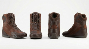 Bottes de moto sur mesure confortables, antidérapantes, de protection, robustes, à haute tige, équipement de sécurité pour la course et le tourisme, chaussures de motard - Product Image 6