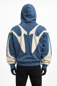 Vente en gros d'usine, sweats à capuche personnalisés avec logo, sweats à capuche en polyester unis pour hommes, sweats à capuche surdimensionnés pour hommes, sweats à capuche pour impression - Product Image 5