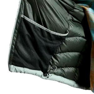 Wholesale Men's 100% Polyester with Zipper-Up Stand Collar New Latest Design <b>Puffer</b> <b>Jacket</b> <b>Cheap</b> Price ODM Fabric - Product Image 5