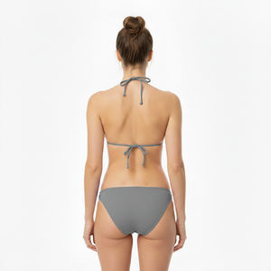 ชุดบิกินี่ 2 ชิ้น คุณภาพดี ขายส่งสำหรับผู้หญิง ระบายอากาศได้ดี แห้งเร็ว ชุดว่ายน้ำชายหาดฤดูร้อน ดีไซน์ทันสมัย พร้อมโลโก้ด้านหน้า - Product Image 5