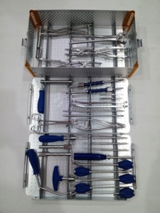 Orthopedic Set Pelvic Reconstruction Plate Instrument Set with Sterilization <b>Box</b> Orthopedic Surgical Instruments By Dentavex - Product Image 2