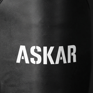 Protège-tibias en PU noir ASKAR pour la boxe et les arts martiaux – Équipement de protection durable unisexe pour les jambes - Product Image 4