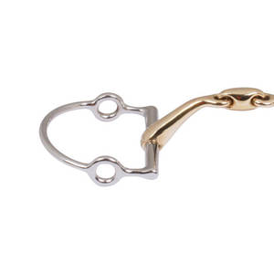 Bocado de Doble Boca Fija de Hierro Dulce de Alta Calidad para Carreras de Caballos, Equipo Ecuestre de Acero Inoxidable, Apto Enterprises - Product Image 2