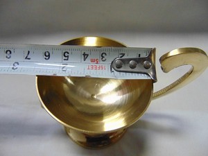 Nouvel Arrivage Brûleur d'encens et diffuseur d'aromathérapie en laiton plaqué or poli antique, gaufré, très vendu et de qualité supérieure - Product Image 6