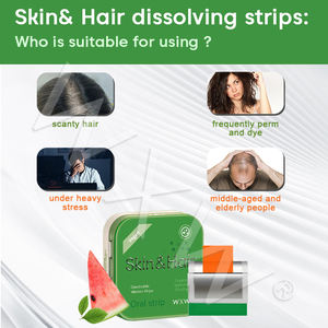 Biotina + Colágeno con Sabor a Sandía <span class=keywords><strong>de</strong></span> Marca Privada, Película Oral Delgada |   Tiras <span class=keywords><strong>de</strong></span> Apoyo <span class=keywords><strong>para</strong></span> la Belleza del Cabello y la Piel - Product Image 3