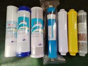 Système de filtration <span class=keywords><strong>RO</strong></span> à 7 étapes sous l'évier avec lampe UV et pompe à pression 220V, purificateur d'eau potable domestique PP CTO UDF <span class=keywords><strong>RO</strong></span> T33 - Product Image 5