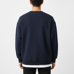 Sudadera elegante para hombre, mezcla de algodón, con diseño ajustado, ideal para entrenamiento en el gimnasio y para el día a día. - Product Image 2