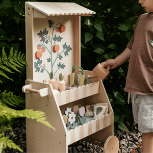 Juguete Educativo de Madera, Puesto de Mercado, Juego de Imitación para Niños, Juguetes Educativos de Cocina para Niños al por Mayor - Product Image 3