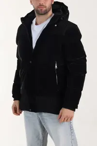 เสื้อแจ็คเก็ตบอมเบอร์ผู้ชายรุ่นน้ำหนักเบาสำหรับฤดูใบไม้ผลิ ปี 2024 เสื้อแจ็คเก็ตสำหรับเล่นกีฬากลางแจ้ง มีกระเป๋าเสื้อแจ็คเก็ตบอมเบอร์ผู้ชาย - Product Image 2