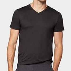 Camiseta Clásica con Cuello en V para Hombre, Antiolor, Elástica en 4 Direcciones, Absorbe la Humedad, de Alto Rendimiento - Product Image 2