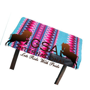 Couverture de selle en laine de Nouvelle-Zélande de haute qualité 34x36, tapis de selle western disponible en gros au meilleur prix - Product Image 4