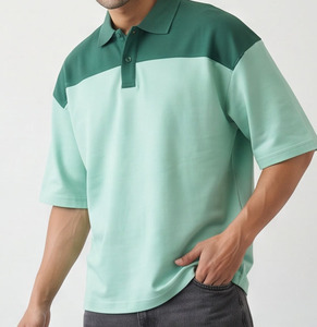 Camisetas Polo de Manga Corta Ligeras para Verano, 100% Algodón Poliéster, Cuello Camisero con Botones, Camiseta Polo con Hombros Caídos - Product Image 5