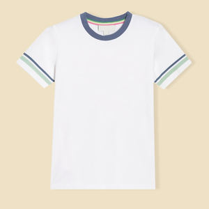 Vente flash - Chemises à manches courtes pour enfants - T-shirt d'été pour garçon - T-shirt en coton pour enfants avec couleur personnalisée et logo personnalisé avec service OEM - Product Image 1