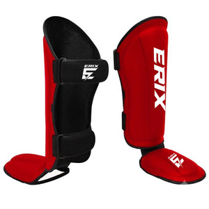 Meilleurs protège-tibias en cuir pour la boxe thaï et le kick-boxing – Protection professionnelle, ajustement personnalisé, rembourrage sportif pour les jambes - Product Image 1