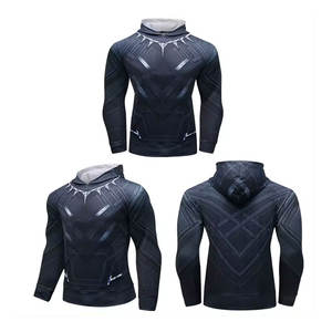 Ventes en gros de sweats à capuche de luxe de haute qualité, personnalisés, en coton mélangé lourd, sublimation, sweats à capuche pour hommes - Product Image 3