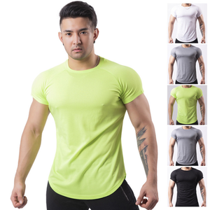 T-shirt de sport réversible à séchage rapide et respirant en spandex pour homme, manches courtes, personnalisable, en maille, vente en gros - Product Image 2