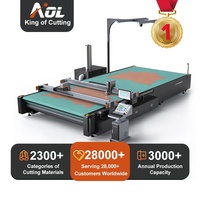 Máquina de Corte de Tela y Cuero con Cuchilla Oscilante CNC Digital de Tamaño Personalizado para la Industria Textil y del Calzado