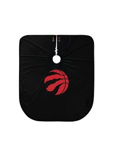 Capes de coupe PRO pour coiffeurs et barbiers, avec logo personnalisé, coloris Chicago Bulls et Portland Trail Blazers, modèle « Big Logo » - Product Image 3