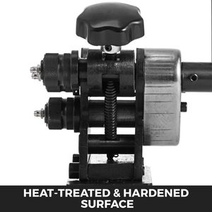 Cintreuse manuelle pour tubes carrés et rectangulaires de 1-1/2 po, rouleau de calibre 14 pour le cintrage de barres plates douces, outil de cintrage à rouleaux - Product Image 4