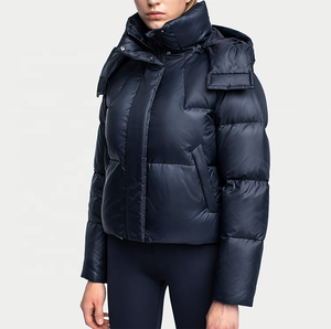 New Shiny Coated Spring Puffer Bomber <b>Jacket</b> for Men Women <b>Waterproof</b> & Windproof Front Logo High Street Style OEM Service new - Product Image 3