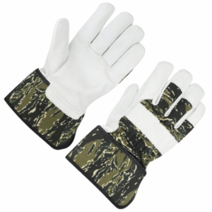 Best Performance Heavy Duty Cowhide Grain Leather Safety Gloves for Industrial Construction Working Hand <b>Arm</b> Protection - Product Image 1