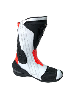 รองเท้าหนังสำหรับขี่มอเตอร์ไซค์แบบสปอร์ต ไซส์ใหญ่พิเศษ สำหรับฤดูร้อน เหมาะสำหรับขี่วิบาก ขี่ทางเรียบ ระบายอากาศได้ดี กันน้ำ - Product Image 4